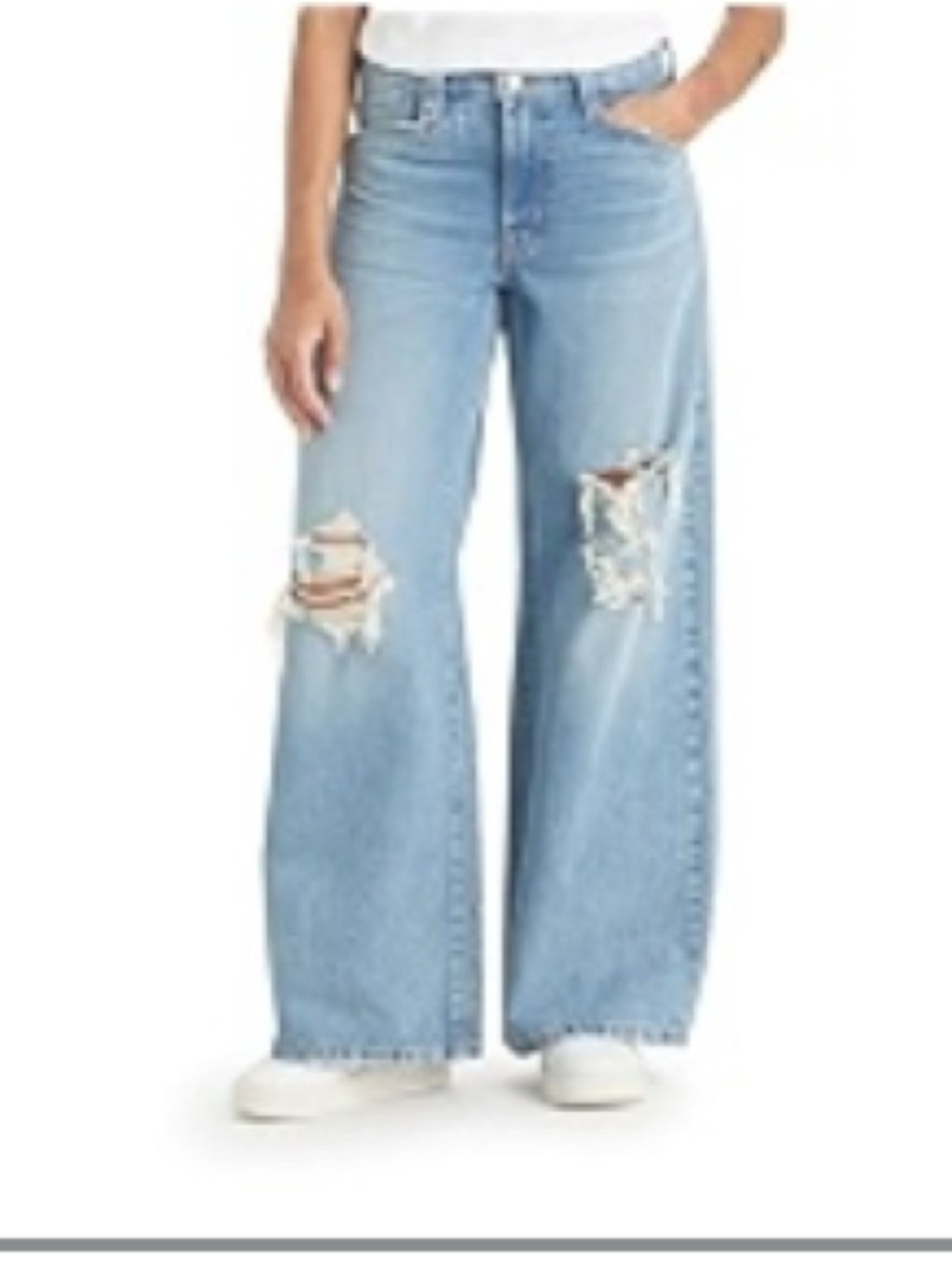 Levi’s “94 Baggy Wide Leg Jeans ripped size 26 in Not in the Mood